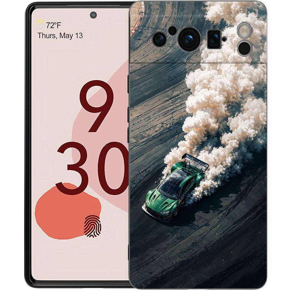Чехол для телефона для Google Pixel 10 9 8 7 6 7A 6A Pro Ударопрочный Мягкий ТПУ 10 9 Pro XL Корпус Capas Fundas Крутой Спортивный Автомобиль Coque