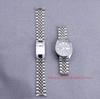 19mm Sliver Hollow Curved End Solid Screw Links Watch Band Jubilee Strap For Seiko 5 SNXS73K1 SNXS75 SNXS77 SNXS79K1 SNX79J1