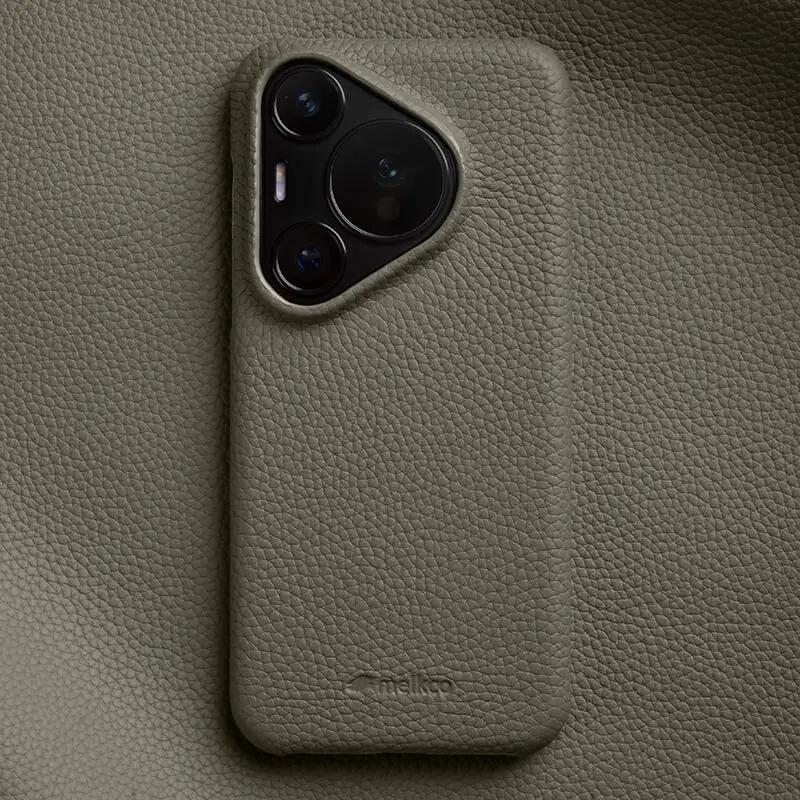 Чехол Melkco из натуральной кожи Plain для Huawei Pura 70 80 Ultra Pura80 Pro Plus, роскошная защитная жесткая крышка из коровьей кожи, с коробкой