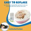 Набор из 14 фильтров для лотка Catit Airsift Jumbo/Regular/Smartsift, Двойное действие: очищающие вкладыши для впитывания и освежения содержимого лотка