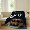 Cartoon cute L-Lucas the S-Spider Blanket For Sofa Office Bed Plane Travel Sleep Read Relax Camping Soft And Warm