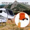 Колесный замок с шкворнем для прицепа, замки для прицепа, высокопрочный замок для прицепа для автофургонов, полуприцепов и кемперов