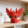 Decorations Dragon Desk Ornament 3D Printed Dragon Model Toy Dragon Spirit Desktop Shelf Display
