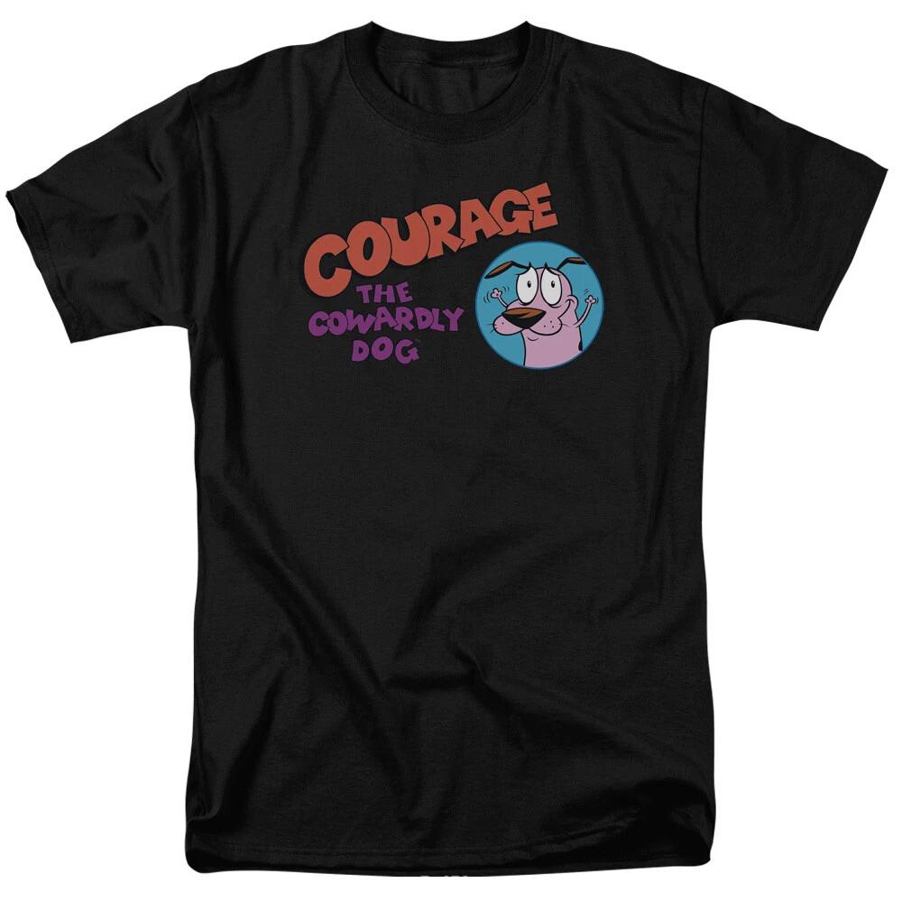 Courage The Cowardly Dog "Courage Logo" T-Shirt - Regular or Tank - to 6X