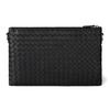 Bottega Veneta BV Плетеная цепь Застежка-молния Кожа ягненка Латунь Ручная сумка Через плечо Сумка женская Черный 510282VO0AD1000