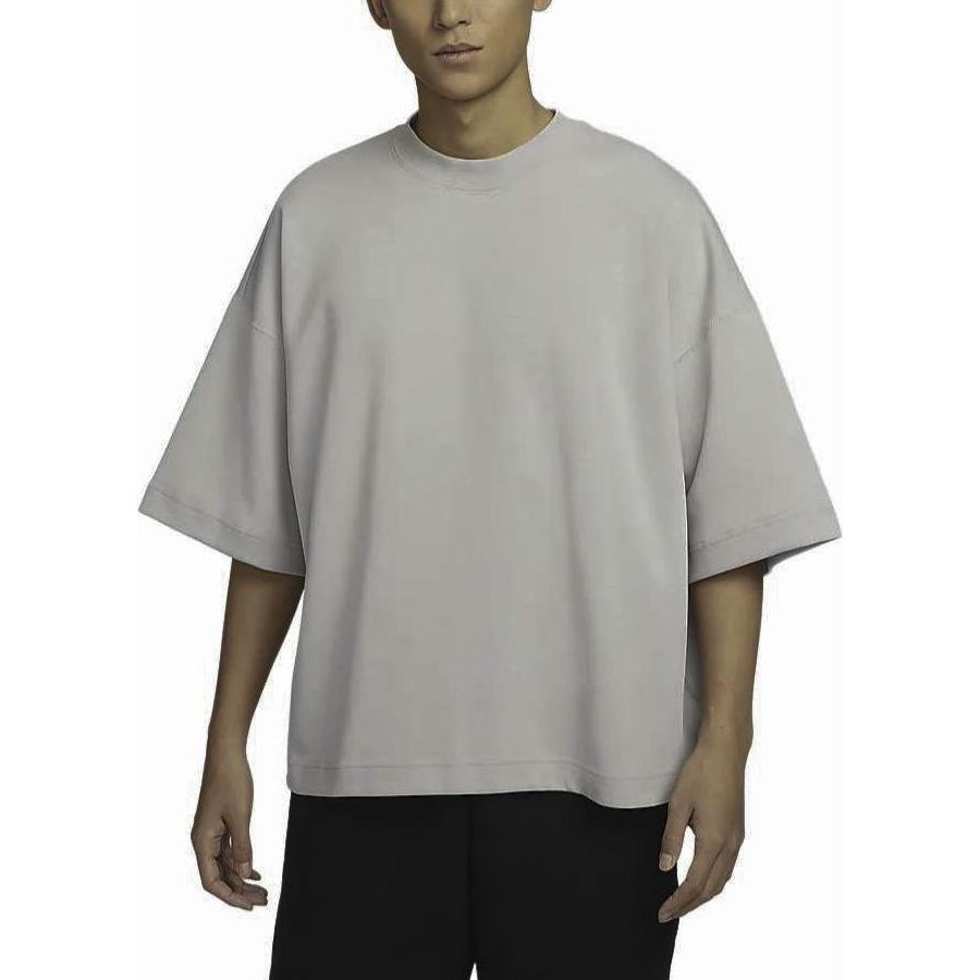 Новая футболка Nike Sportswear Tech Fleece Мужская Светло-железная руда Серая FB8166-012