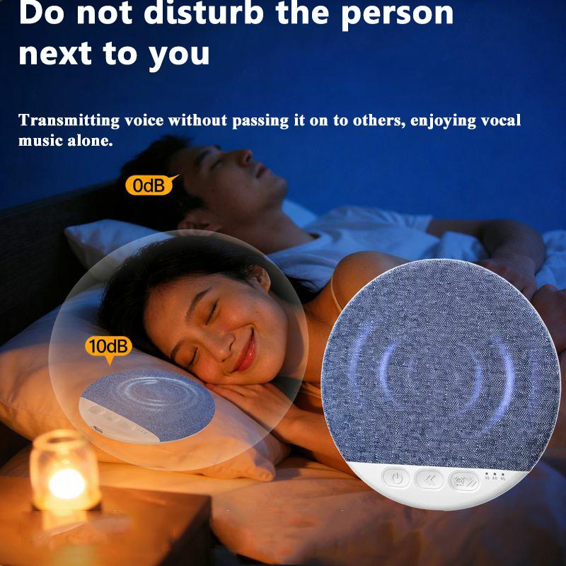 Mini Sleeping Bluetooth Speaker Nature Sound White Noise Soundbar Wireless  MP3 Music Player Ultra Thin Timed Shutdown Audio Pla