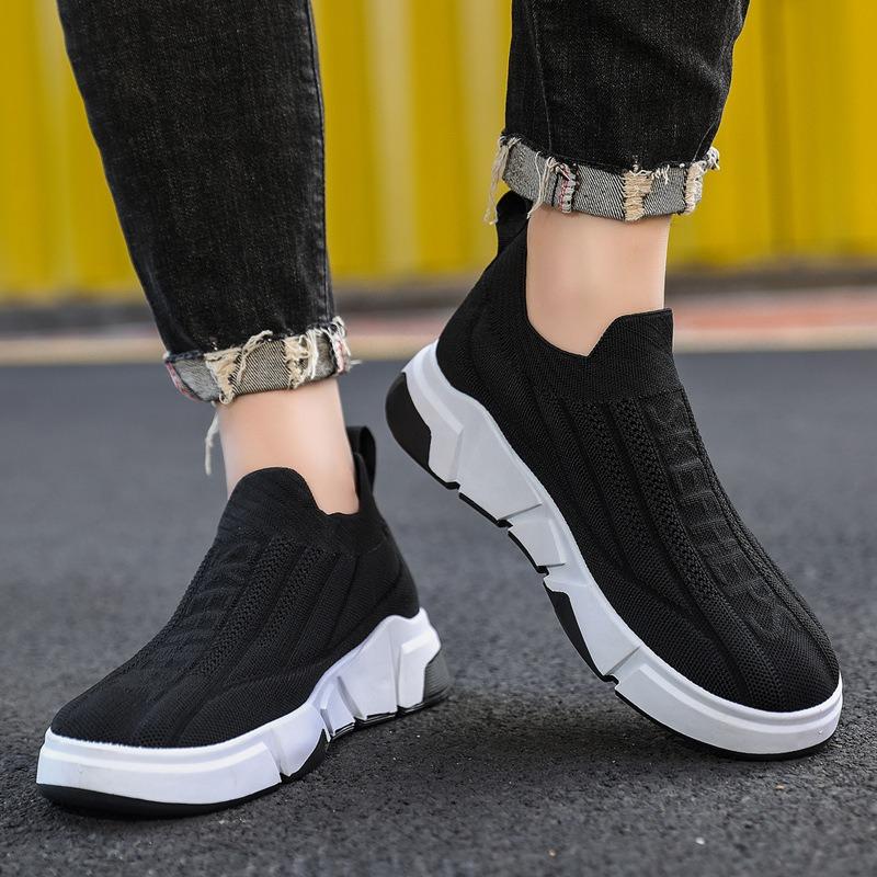 Мужские ботинки, длинные носки-трубы, обувь 2024 года, новые женские модные туфли на плоской подошве для мужчин, зимние ботинки для баскетбола, мужские кроссовки