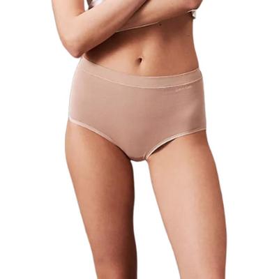 Дышащее Высокое Посадка Треугольник Однотонное Мягкое Нижнее Белье Женское нижнее белье Кедр QD5173-200