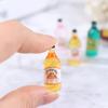 10 шт. 1/12 кукольный домик, мини-бутылки для напитков, имитация бутылок для вина, модель куклы, гостиная, кухня, декор, куклы, аксессуары для бара, игрушки