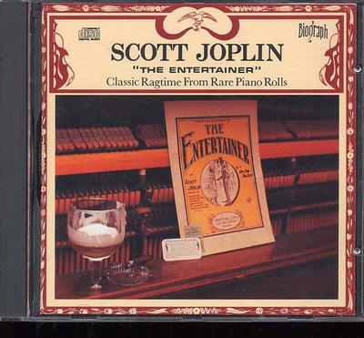 CD СКОТТ ДЖОПЛИН - The Entertainer BCD101 Biograph 1987 США Джаз Б/У