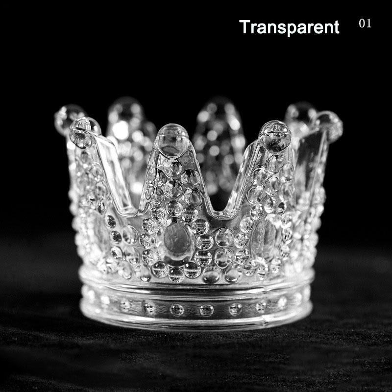 LOOTAAN Crown держатель для кистей для ногтей стеклянная стойка для маникюра акриловая УФ гелевая кисть для рисования подставка для ручек полка для демонстрации инструментов
