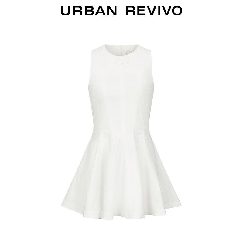 UR 2025 Весеннее платье без рукавов приталенного силуэта А-силуэта