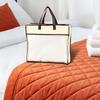 Handbag Dust Bag Purse Protector Beige Multifunctional Storage Organizer for Towels Bed Sheets