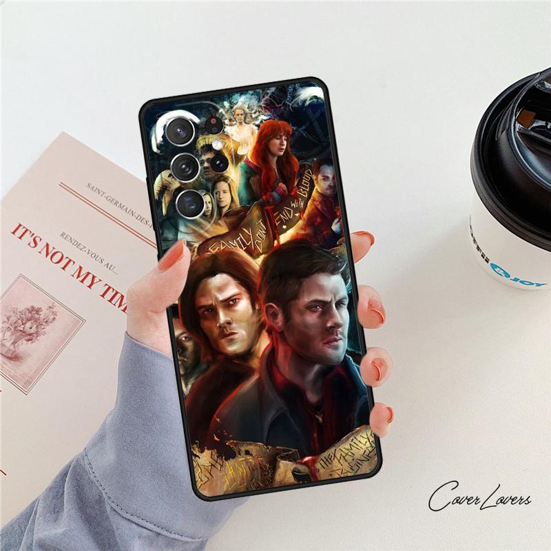 Supernatural Jensen Ackles phone case For Samsung Galaxy S24 S25 S23 S22 Ultra Note 10 20 Plus S20 S21 FE Cover