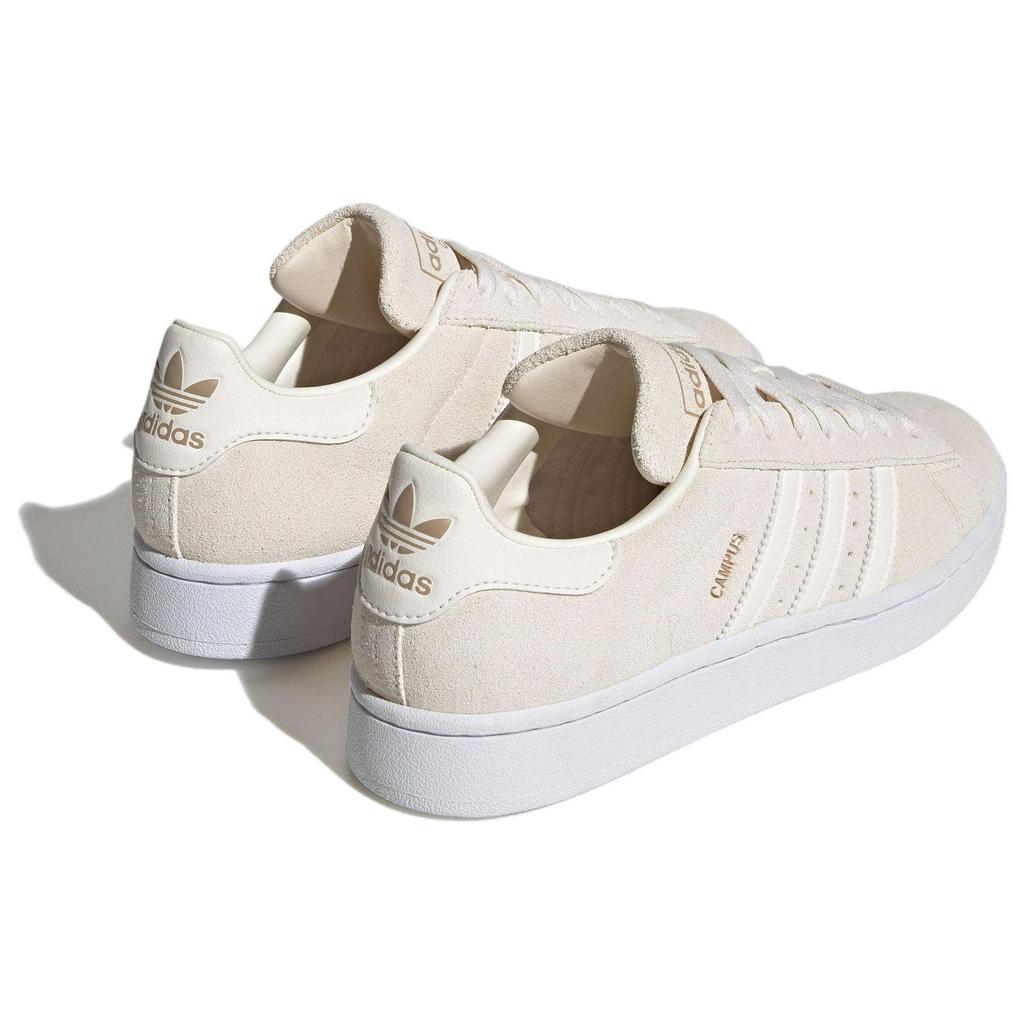 Adidas Оригинальные кроссовки Campus Casual, легкие, удобные, нескользящие, амортизирующие, низкие, для скейтбординга, женские, бежевые ID7043