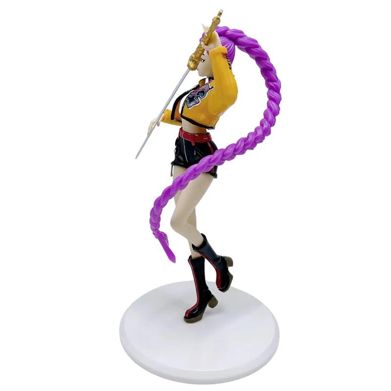 NEW In Stock 20CM Anime KPop Devil Hunter Doll Vinyl Toy Rumi Character Vinyl Mask with Box Ornament Toy Birthday Christmas Gift