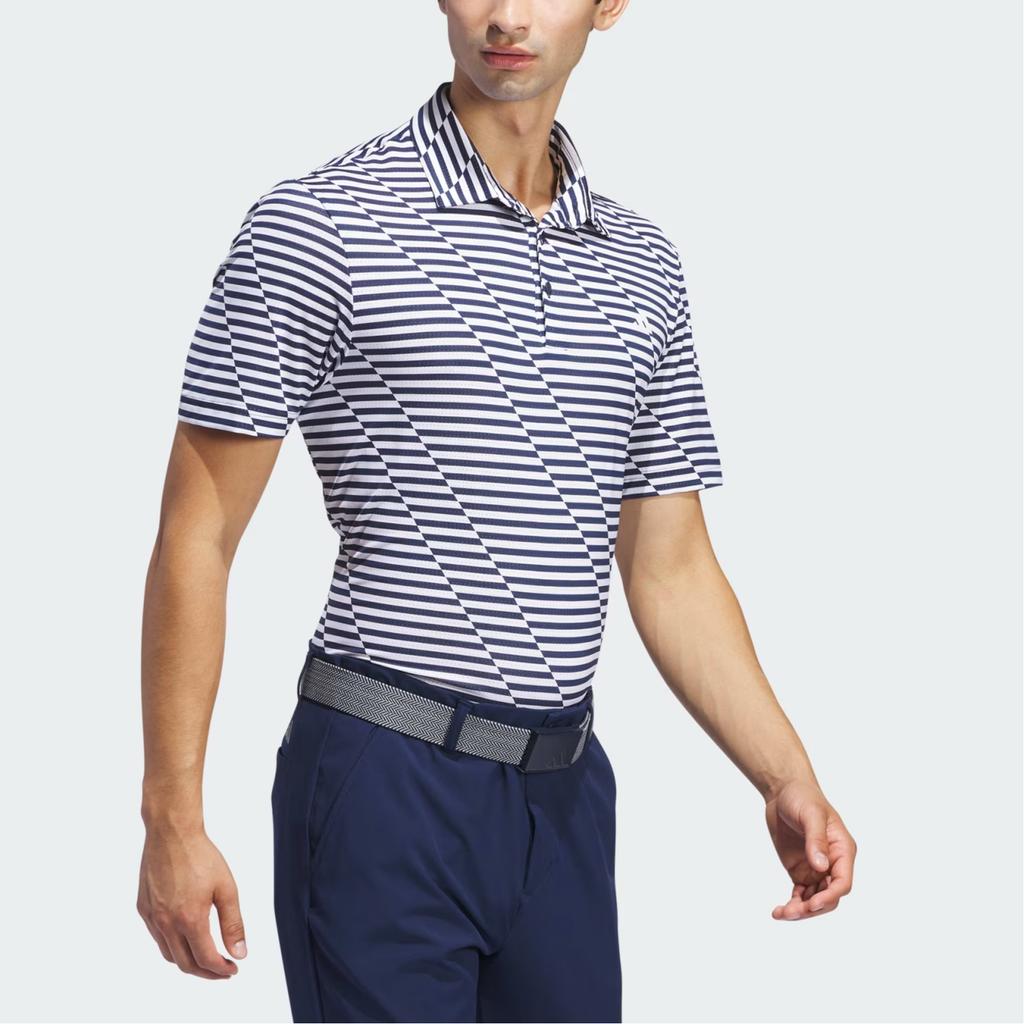 Adidas Ultimate365 сетчатый принт поло рубашки мужские поло синие IU4393