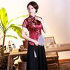 Женская рубашка Cheongsam, тонкая удобная женская рубашка Cheongsam в китайском стиле с воротником-стойкой