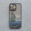 Чехол для телефона с пейзажем Для iPhone 16 14 11 12 13 15 Pro Max Mini 7 8 Plus XS X XR SE2 Серия Япония Эстетизм Пейзаж Задняя крышка