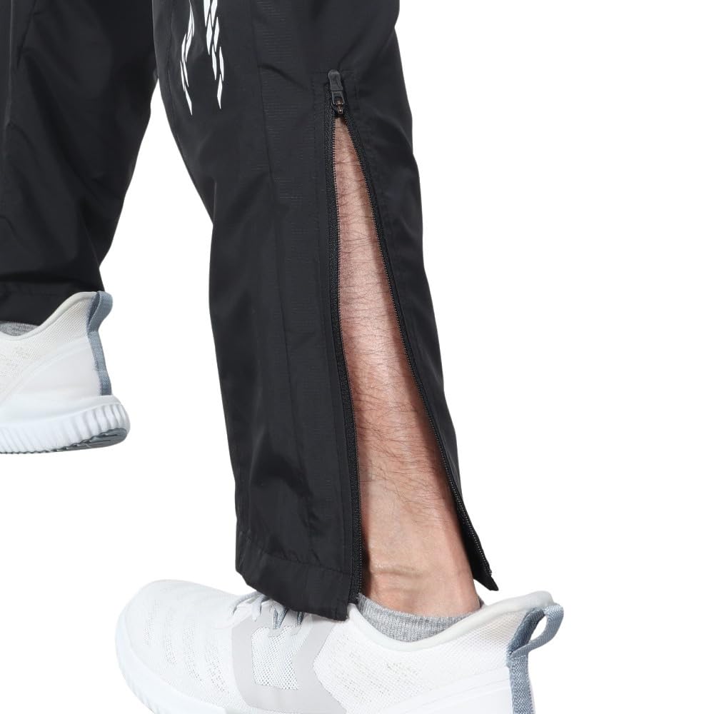 Тренировочная одежда Ветровка Брюки Пот Впитывающие Быстросохнущие Сухие Унисекс 32JF8015 09 M [Mizuno] Черный/Черный