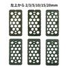 Level Spacers [S-3 Size B] 80 X 40 X 3mm, 50 Pieces (Level Plates, Set Plates, Liner Spacers, Plastic Levels, Level Adjustment, Height Adjustment, Sto