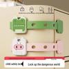 Child Safety Drawer Locks – No-Drill Baby Cupboard, Cabinet, and Refrigerator Lock for Anti-Pinch Hand Protection