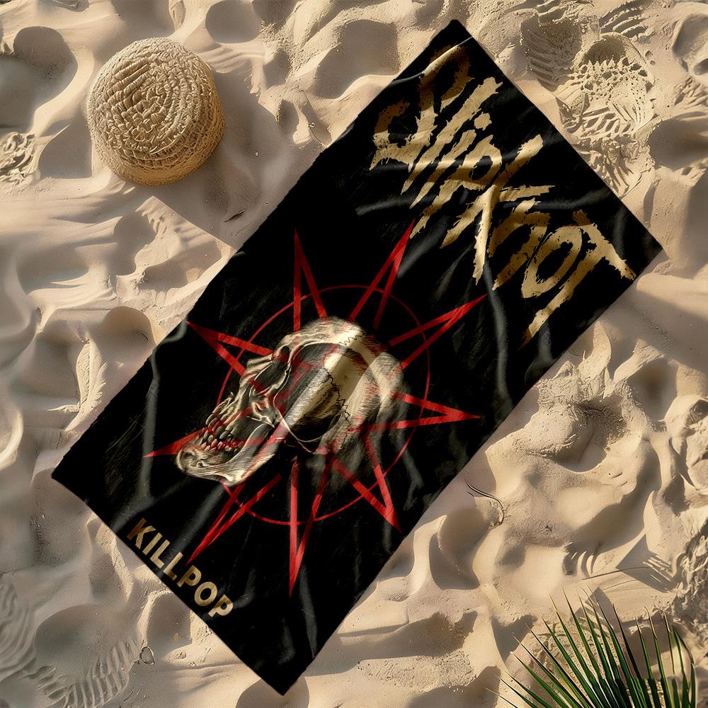Slipknot cozy beach towel Durable erfect for Travel Beach Swimming Vibrant Pattern Birthday/Christmas Gift