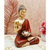 Статуя Будды, выставочный образец, идол с чайной свечой для домашнего декора и гостиной, уникальные выставочные образцы 1 фото (Золотой Махрун), Полистоун, Религиозный