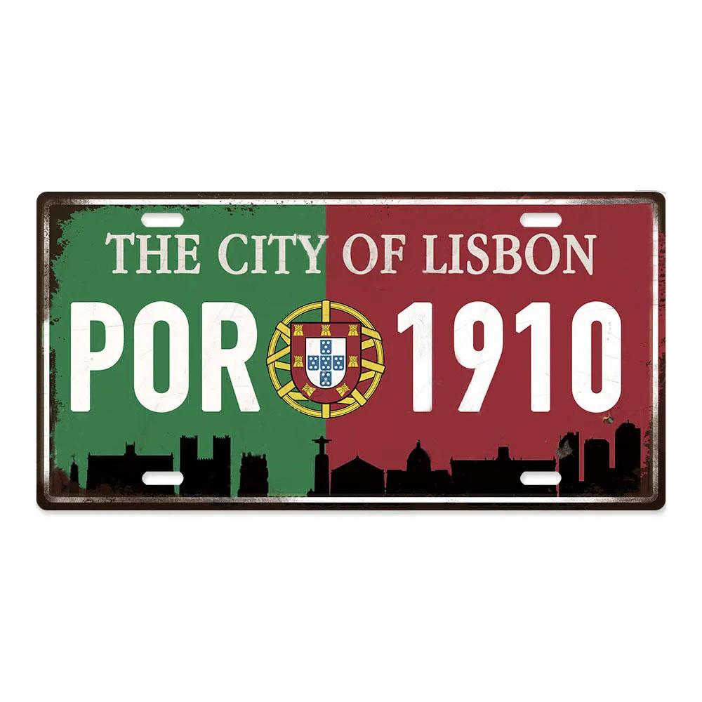 Страна Постеры Металлические Знаки Номерной Знак Табличка Металлическая Винтажная Жестяная Вывеска Настенный Декор для Мужской Пещеры Бара Дома