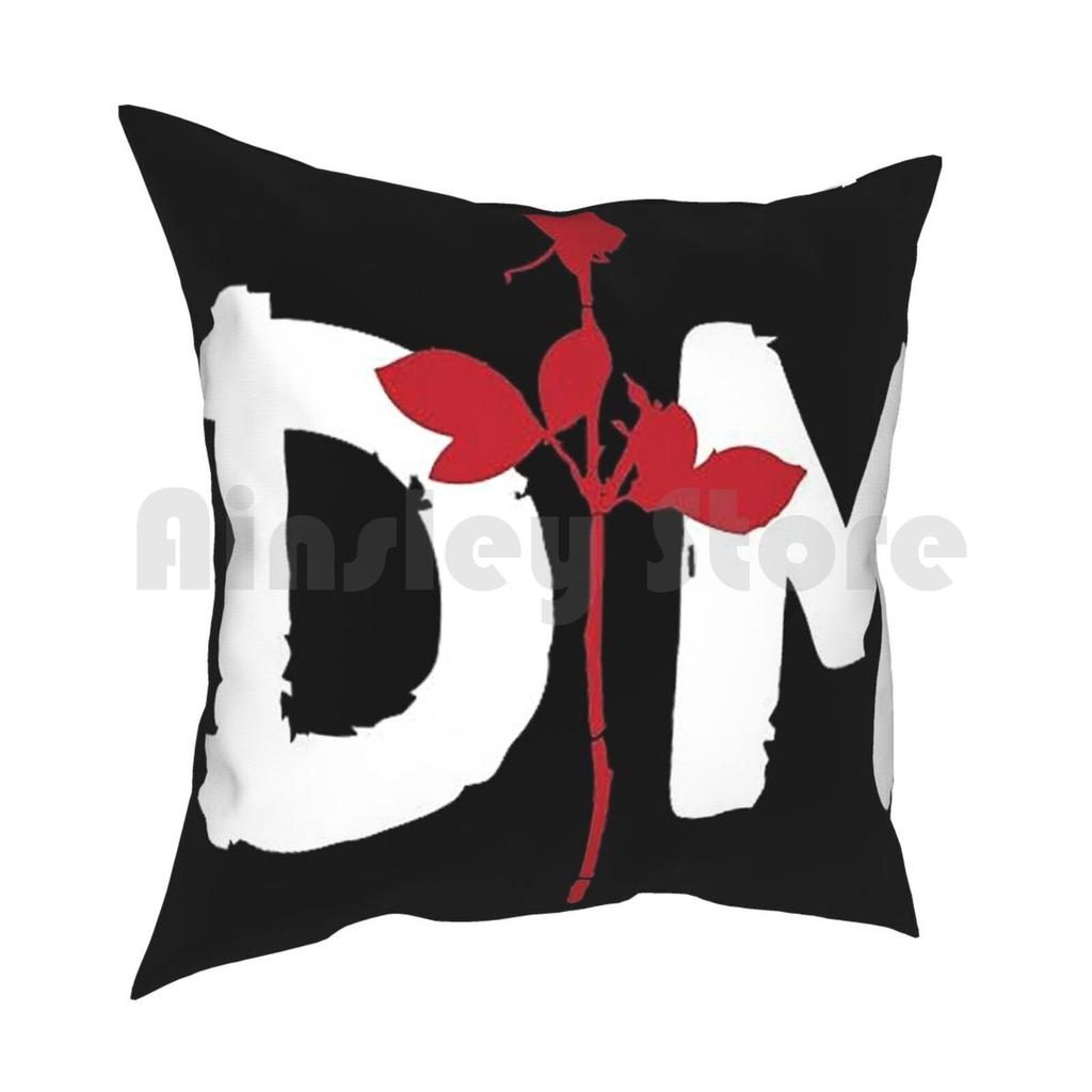 Наволочка Dm Rose Mode с принтом для дома, мягкая, DIY, 80-е, музыка, Dm, восьмидесятые, электронная, New Order, Violator, группа, гот
