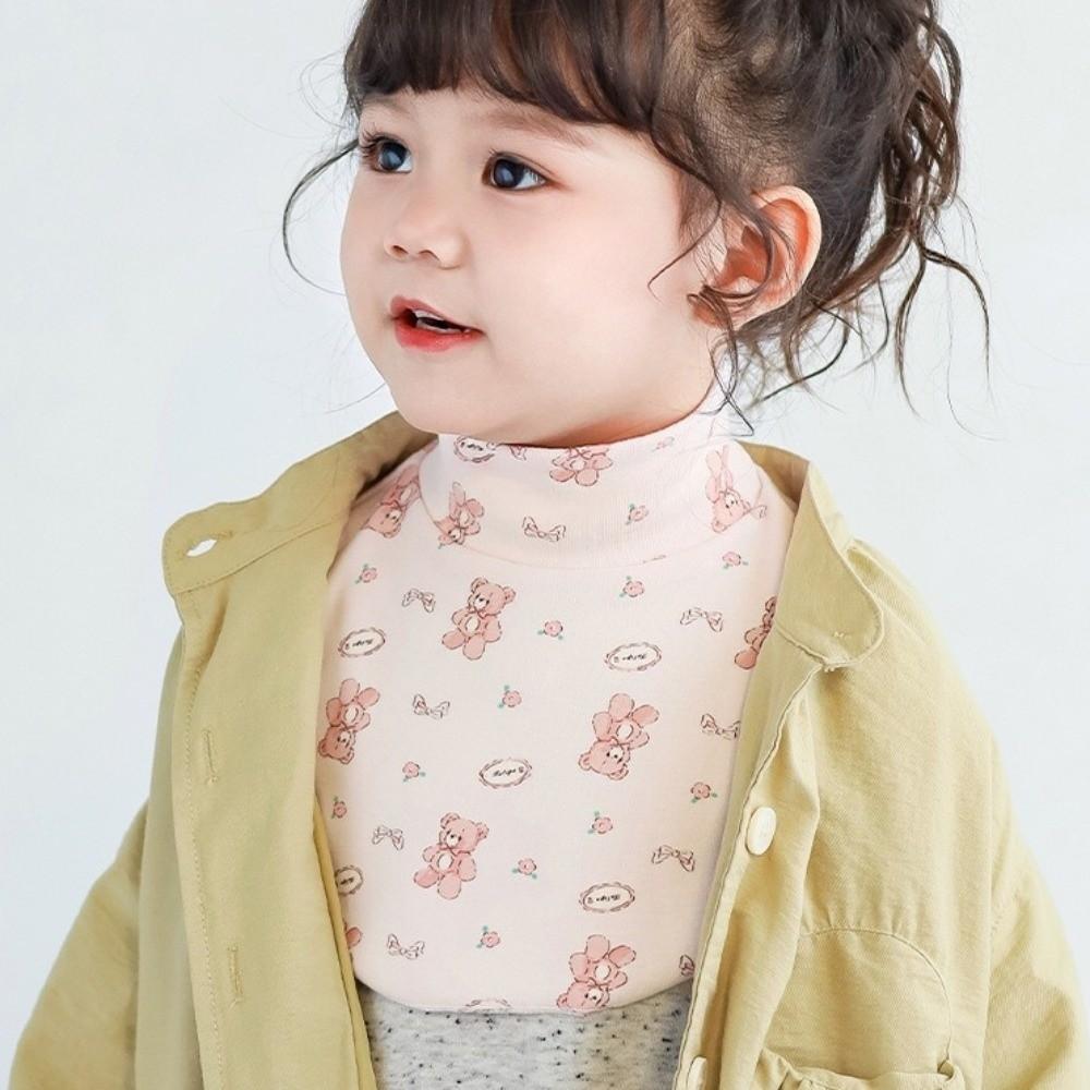 Detachable Toddler Neck Warmer Solid Color Mock Neck Cover New Hijab Extensions For Boys Girls
