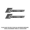 1/2pcs 3D Aluminum For sq SUPERCHARGED Badge Logo Car Body Rear Trunk Decoration Emblem Sticker Auto Modification Accessories