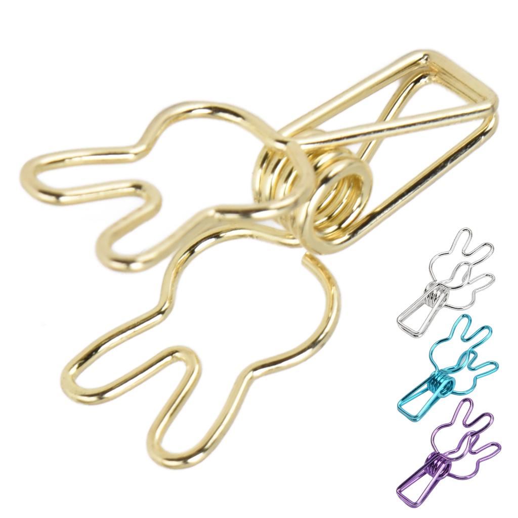 20 шт. зажимов многоцелевых многофункциональных гальванических полых металлических крепких пружинных зажимов