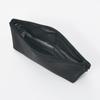 MUJI Nylon Mesh Pencil Case with Width 17 X Height 10 X Gusset 5 Cm NDE06A1S Gusset, Black, Approx.
