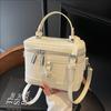 Niche Design Hand-Carried Box Bag Women'S Summer Retro Shoulder Bag High Value Casual Messenger Bag
