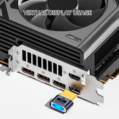 HDMI Dummy Plug Headless Display Adapter Адаптер виртуального дисплея с высоким разрешением для HDTV-карты Четкое качество изображения