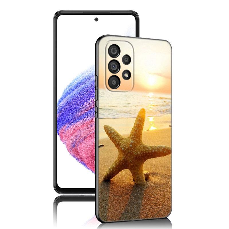 Чехол для телефона с ракушками и морской звездой для iPhone Samsung Galaxy Redmi Xiaomi Oppo OnePlus Note SA 7 8 9 10 11 12 13 14 20 21 22 23 53 54 Pro Max Ultra