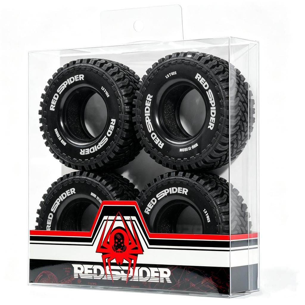 RS Red Spider Universal Crawler Car with 1.3" Toyo Tires (1/18 & 1/24 Scale)