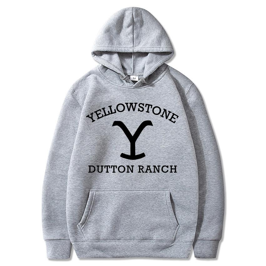 Толстовки унисекс «Йеллоустоун» Толстовка Unsex Dutton Ranch Толстовка Beth Dutton Толстовка с капюшоном «Йеллоустоун ТВ-шоу»