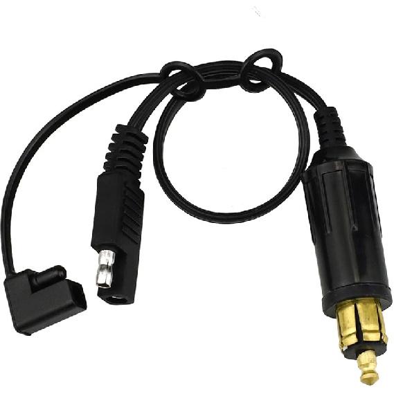 Cllena DIN Hella Plug to SAE Adapter Connector for BMW Motorcycle