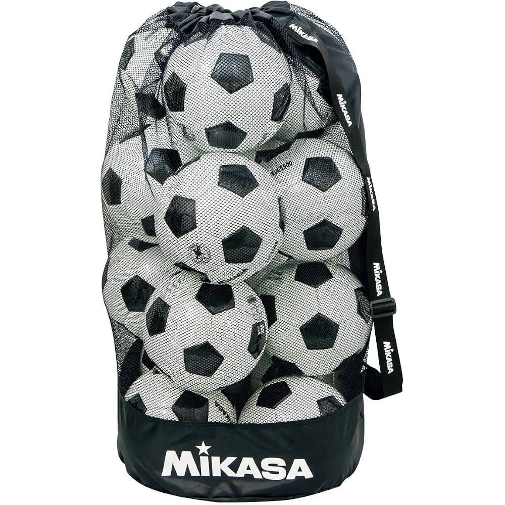 Mikasa Ball Bag Mesh Drawstring Extra Large Size Sports Equipment Storage