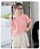 Girls' T-shirts Short Sleeve Summer Casual Tops