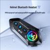 Smart Waterproof Bluetooth Helmet Headset: Color-Changing, Anti-Freeze, Long Battery, Heavy Bass