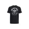 Under Armour Футболка Project Rock Solid Color Crew Neck с коротким рукавом для мужчин, цвет черный 1379114-001
