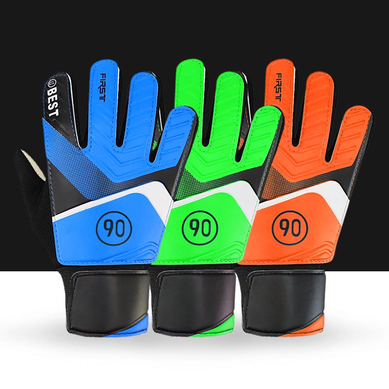 Brand Recruitment: Children's Latex Goalkeeper Gloves with Anti-Collision Hand Protection