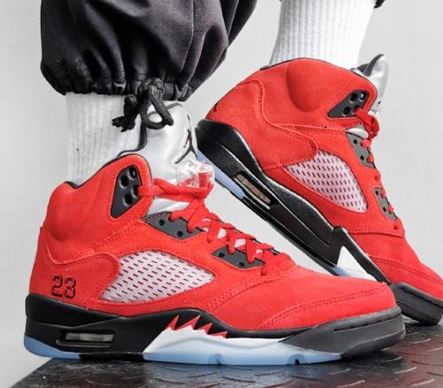 Jordan 5 Ретро Мид Яростный Бык - DD0587-600