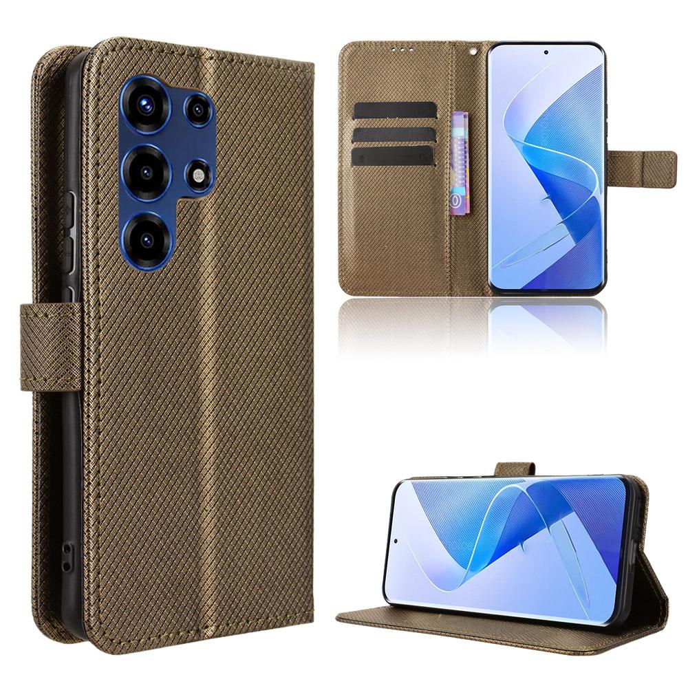 Flip Cases for Itel Super 26 Ultra / Itel S26 Ultra PU Leather Full-Body Protection Durable Phone Case