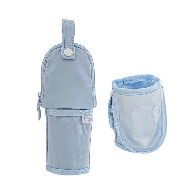 Складной пенал-подставка Функция INS Повседневная сумка для карандашей для студентов Портативный подвесной органайзер для канцелярских товаров для школьных принадлежностей