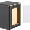Card Deck Box Storage Leather Magnetic Closure, Display Case Album Baseball